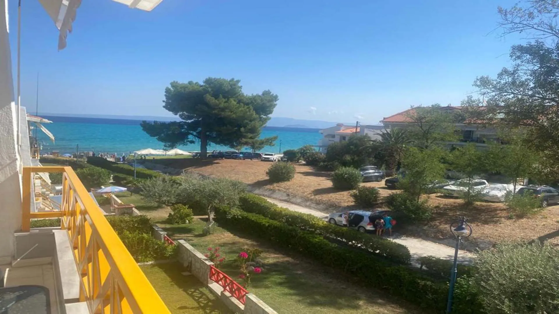Chanioti Beach Front Apartment location